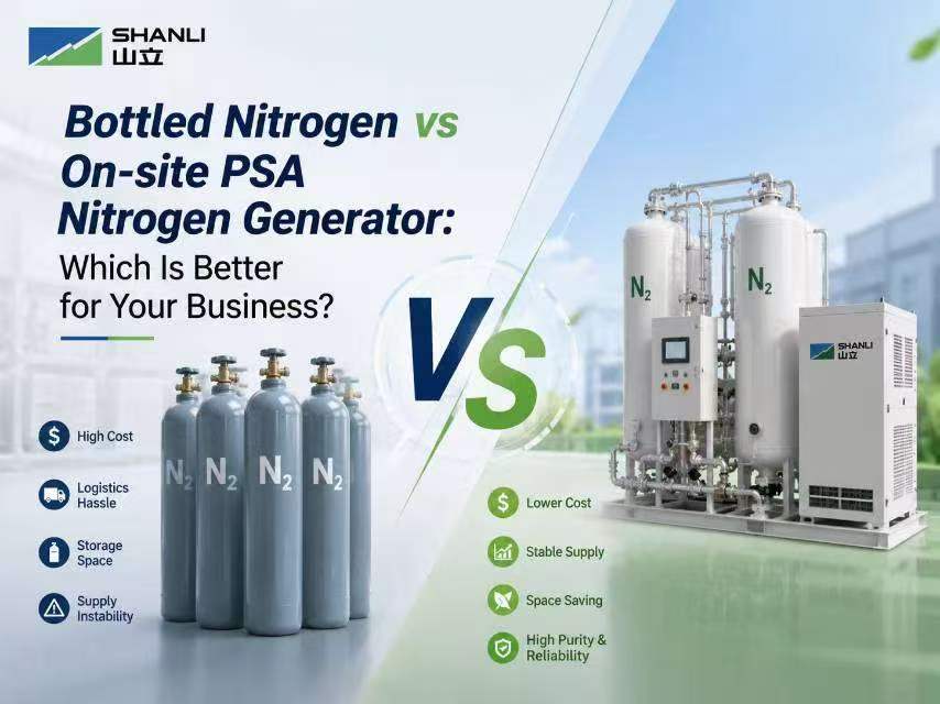 Bottled Nitrogen vs On-site PSA Nitrogen Generator: Which Is Better for Your Business